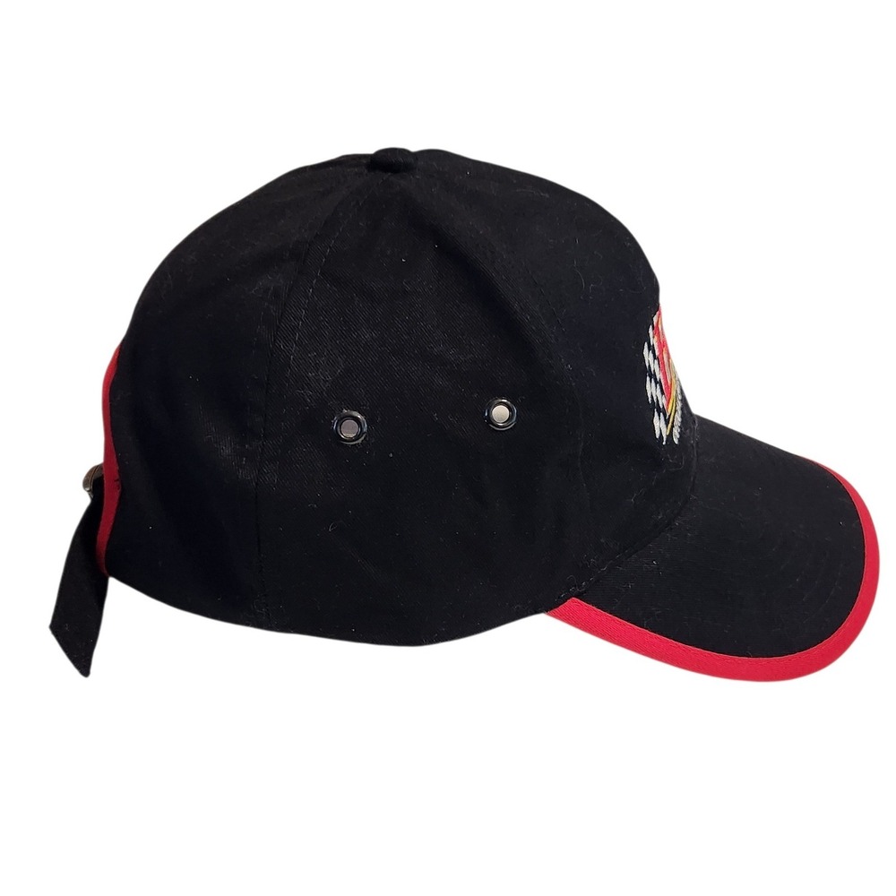 Budweiser NASCAR Racing‎ Black Red Embroidered Logo Baseball Cap Men - Picture 3 of 5